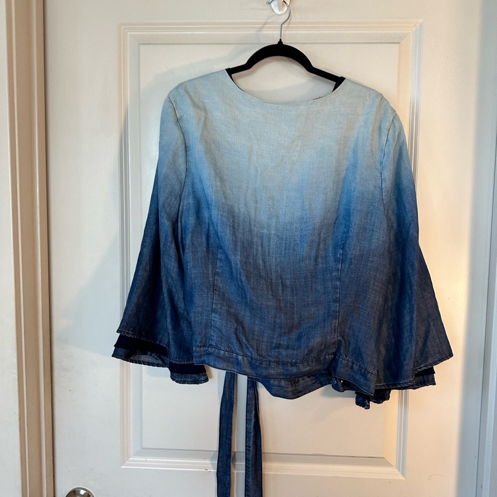 Standards & Practices Blue Ombre Chambray/Tencel … - image 7